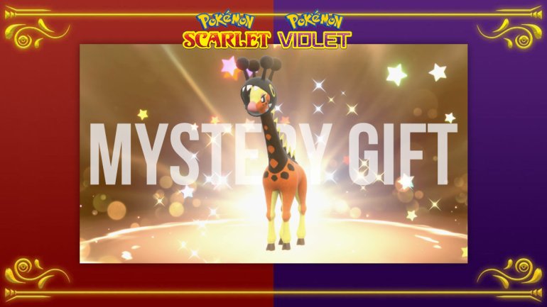 Receive a Farigiraf Mystery Gift in Pokémon Scarlet & Violet