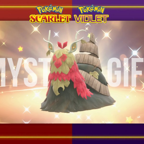 Shiny Wo-Chien Mystery Gift now available in Pokémon Scarlet & Violet