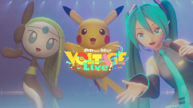 Pokémon and Hatsune Miku Project Voltage live performance announced