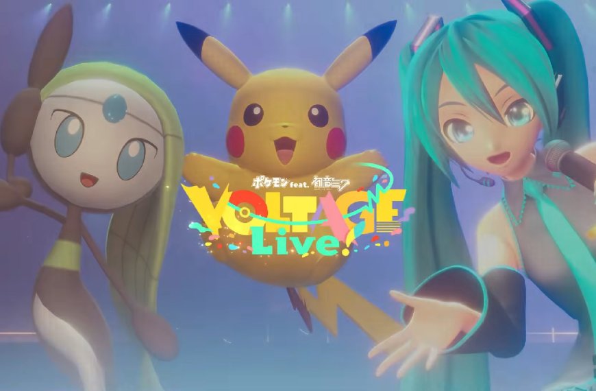Pokémon and Hatsune Miku Project Voltage live performance announced