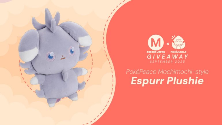 Giveaway for an Espurr plushie from Japan