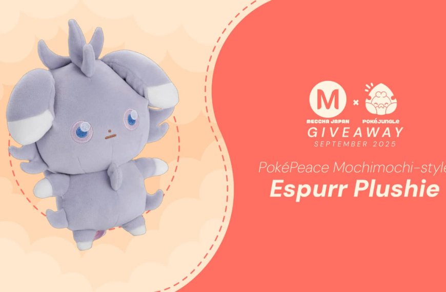 Giveaway for an Espurr plushie from Japan