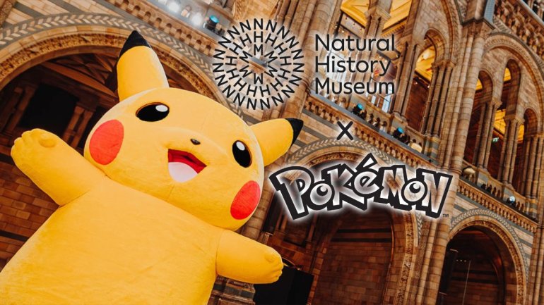 A Pokémon pop-up shop is coming to London’s Natural History Museum