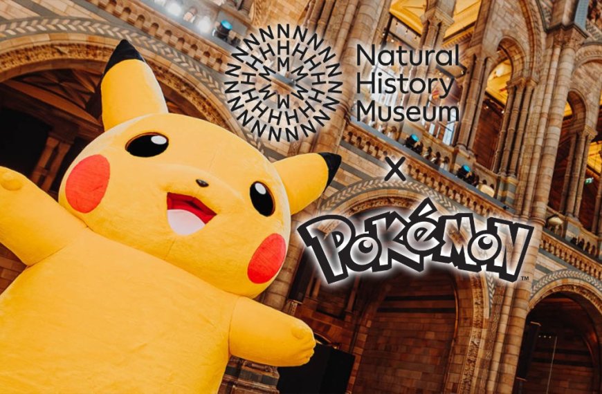A Pokémon pop-up shop is coming to London’s Natural History Museum