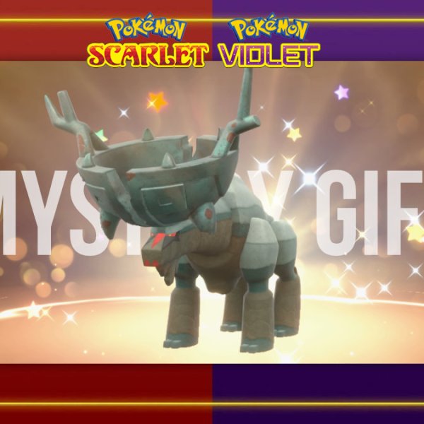 How to get the Shiny Ting-Lu Mystery Gift in Pokémon Scarlet & Violet