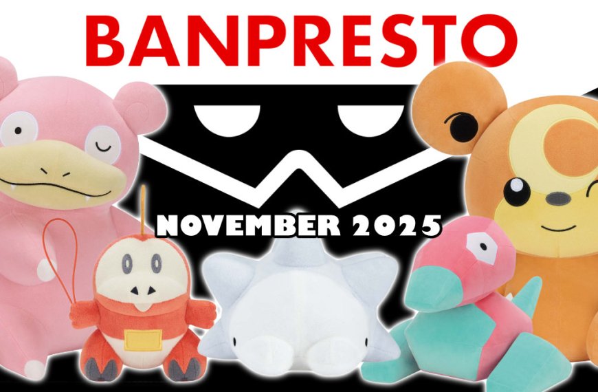 November Banpresto Pokémon releases