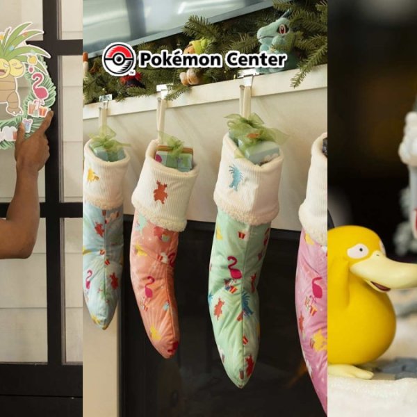 The online Pokémon Center adds 2025 holiday merch