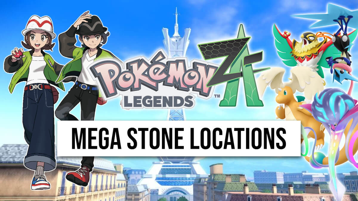 Locations of all Mega Stones in Pokémon Legends: Z-A