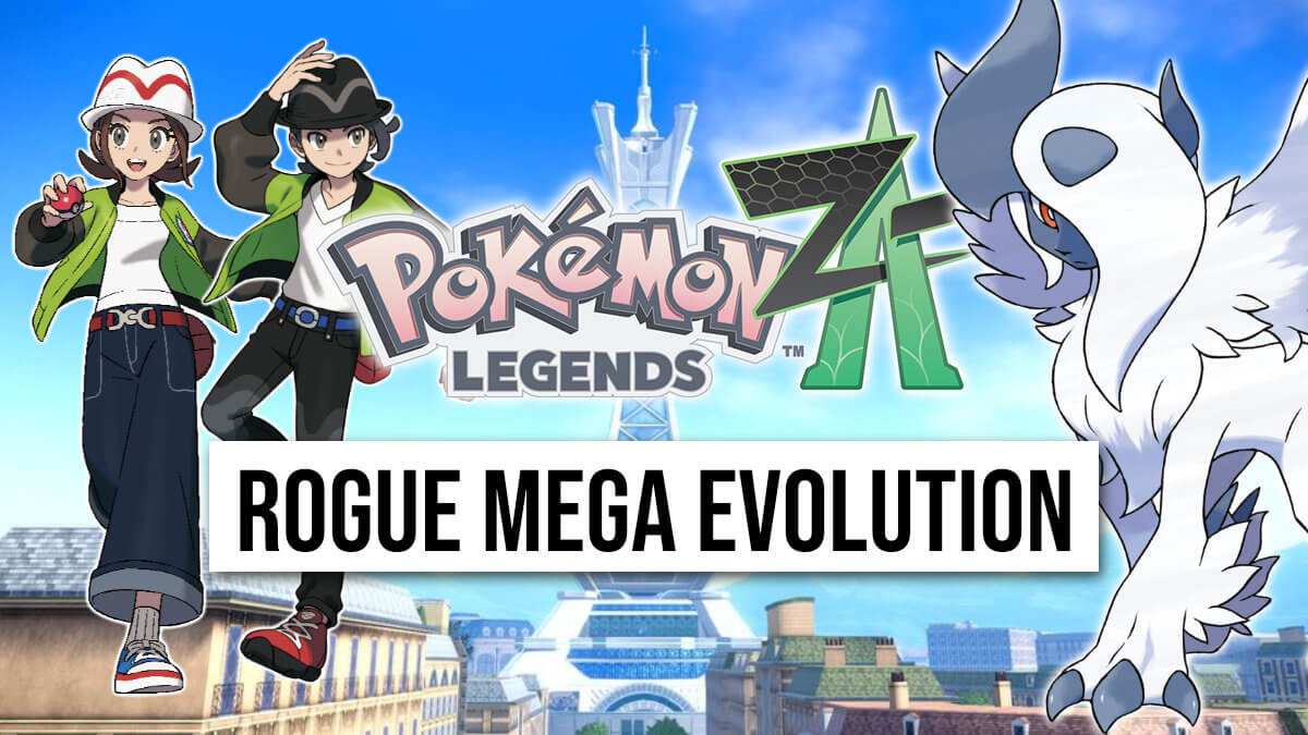 Details about the Rogue Mega Evolution mechanic and Rogue Mega Evolved Pokémon in Pokémon Legends: Z-A