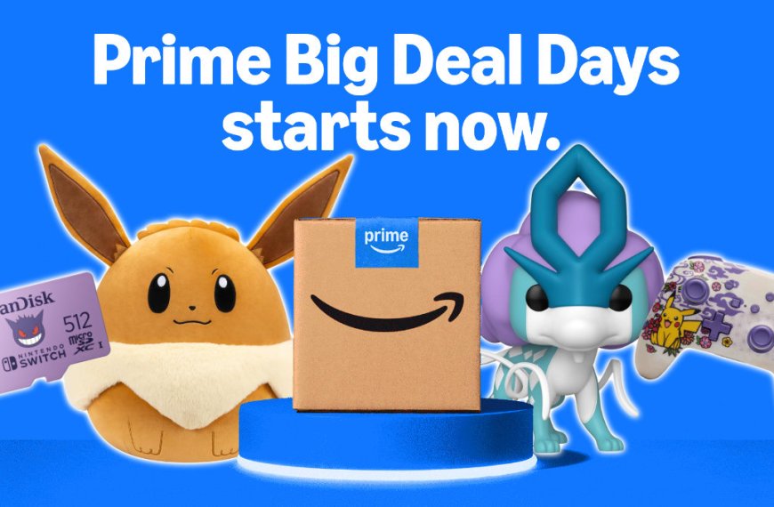 Pokémon deals during Amazon Prime Big Deal Days