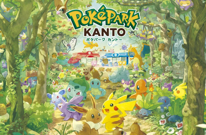 PokéPark Kanto opening date, merchandise revealed