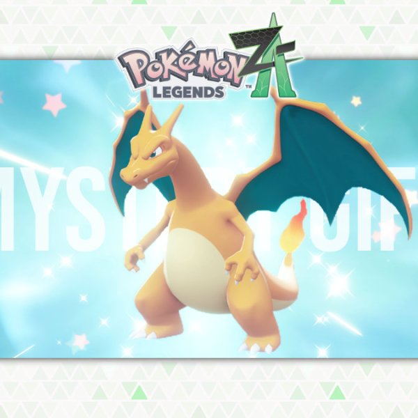 How to receive an Alpha Charizard Mystery Gift in Pokémon Legends: Z-A