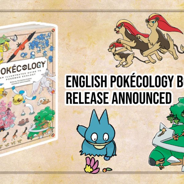 Pokécology book will be getting an English release!