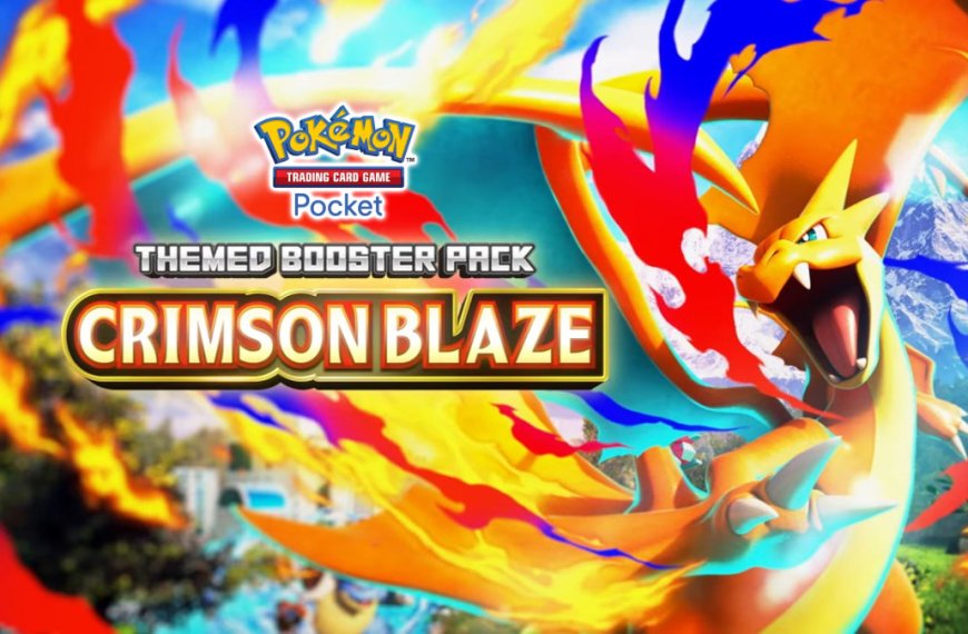 Crimson Blaze themed booster pack for Pokémon TCG Pocket announced