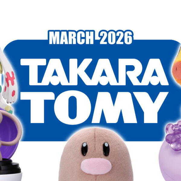 Takara Tomy Pokémon goods coming in March 2026