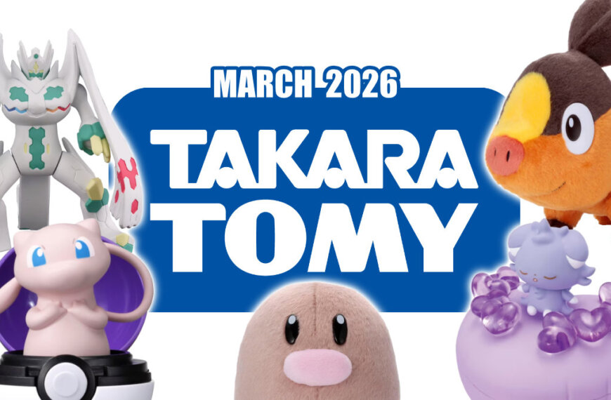 Takara Tomy Pokémon goods coming in March 2026