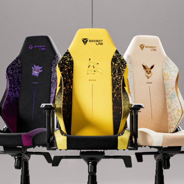 Secretlab unveils new Pokémon gaming chairs