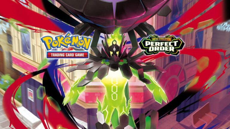 Details for the Pokémon TCG Mega Evolution—Perfect Order expansion