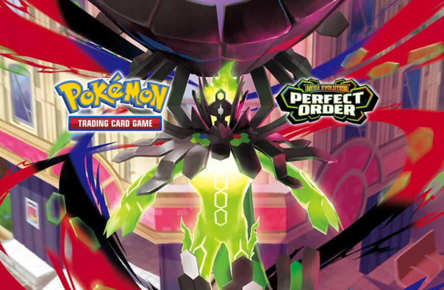 Details for the Pokémon TCG Mega Evolution—Perfect Order expansion