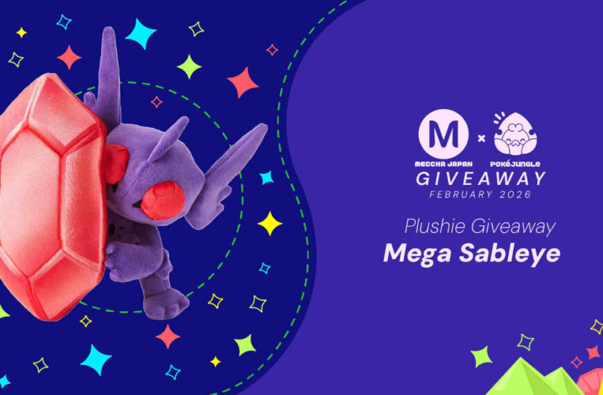 February Giveaway: Win a Mega Sableye plushie