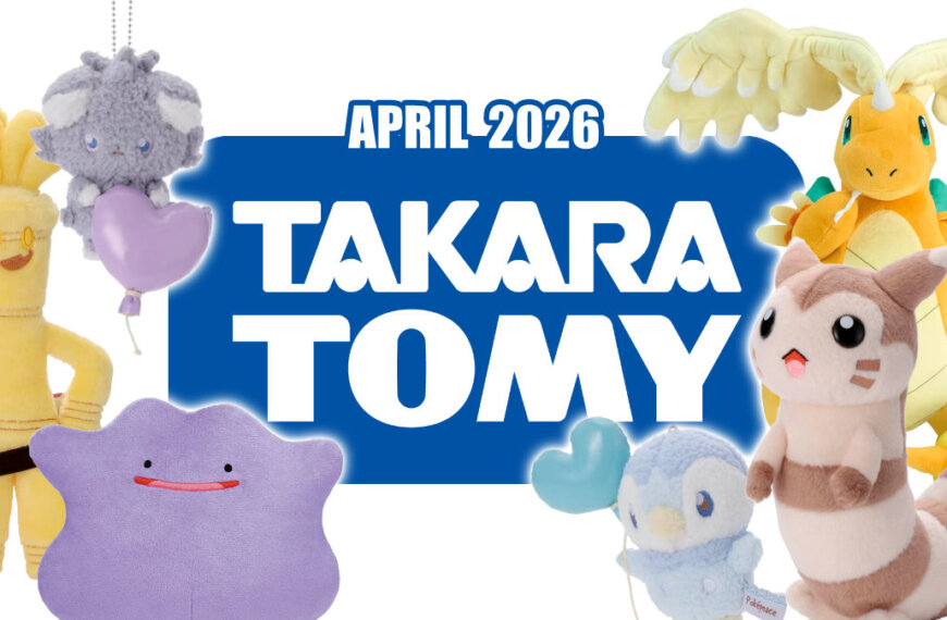 Takara Tomy Pokémon releases for April 2026