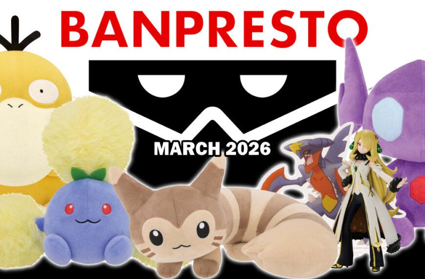 March 2026 Pokémon releases from Banpresto