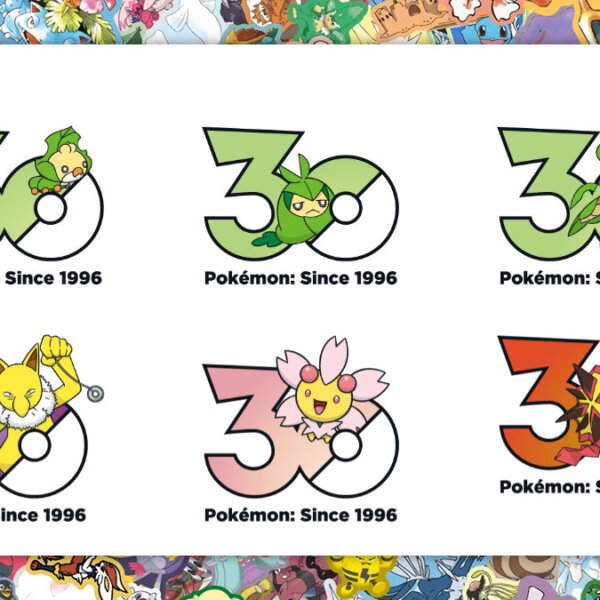 30th anniversary logos for every Pokémon revealed