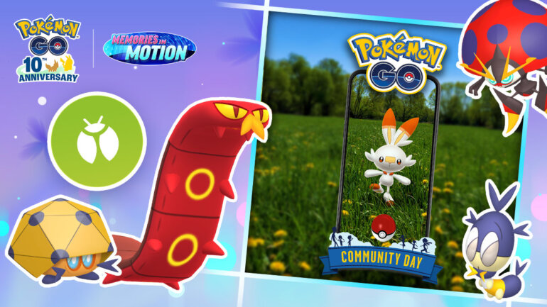 Blipbug and Scorbunny star in March Pokémon GO events