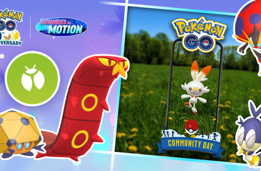 Blipbug and Scorbunny star in March Pokémon GO events