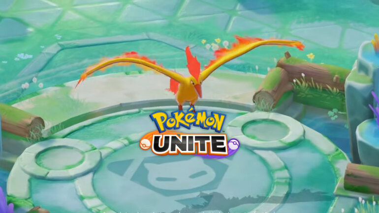 Moltres joins the fray in Pokémon UNITE
