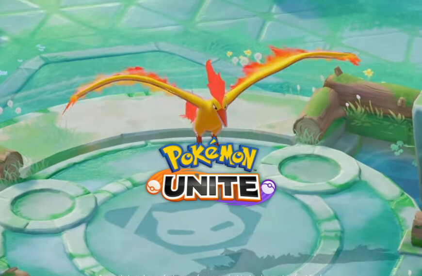Moltres joins the fray in Pokémon UNITE