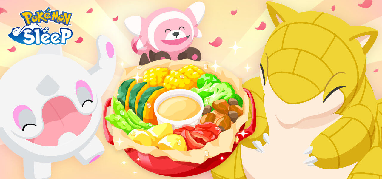 Spring Hares Pokemon Pokémon Sleep announces Spring Festival event. addition of Sandshrew ...