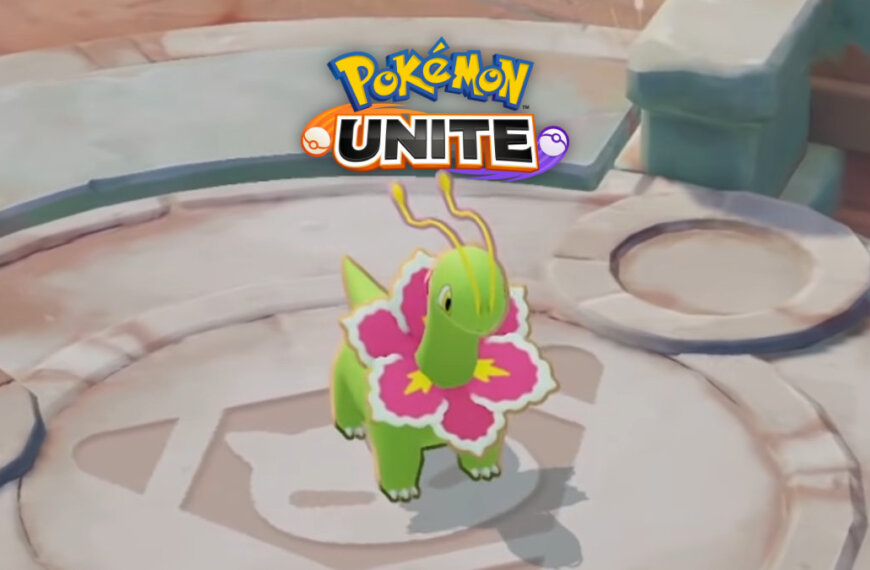Meganium arrives in Pokémon UNITE