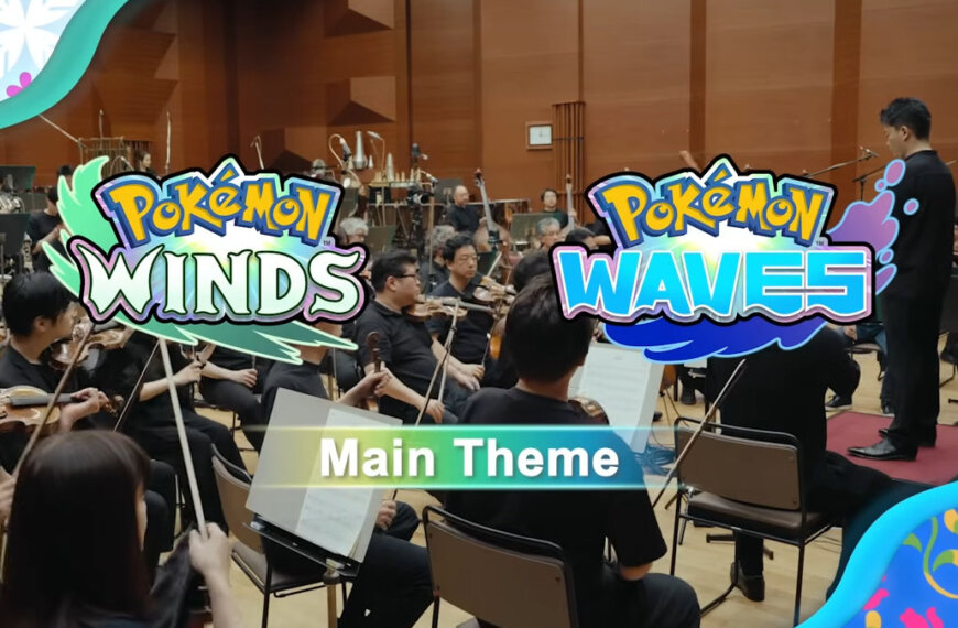 Pokémon shares a behind-the-scenes look at the main theme recording for Winds & Waves