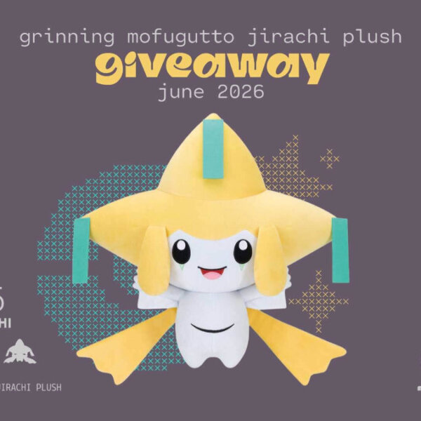 June Giveaway: Win a Jirachi plushie from Japan