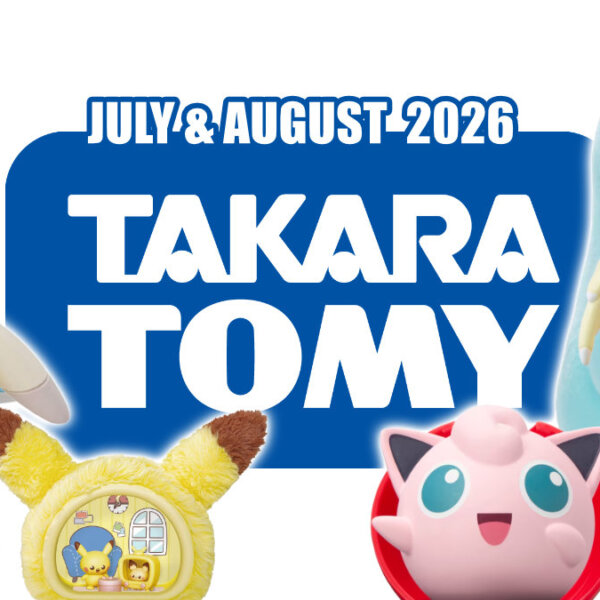 Takara Tomy Pokémon releases for July 2026 and Pokopia goods for August