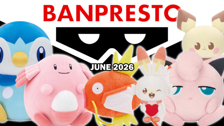Banpresto Pokémon releases for June 2026