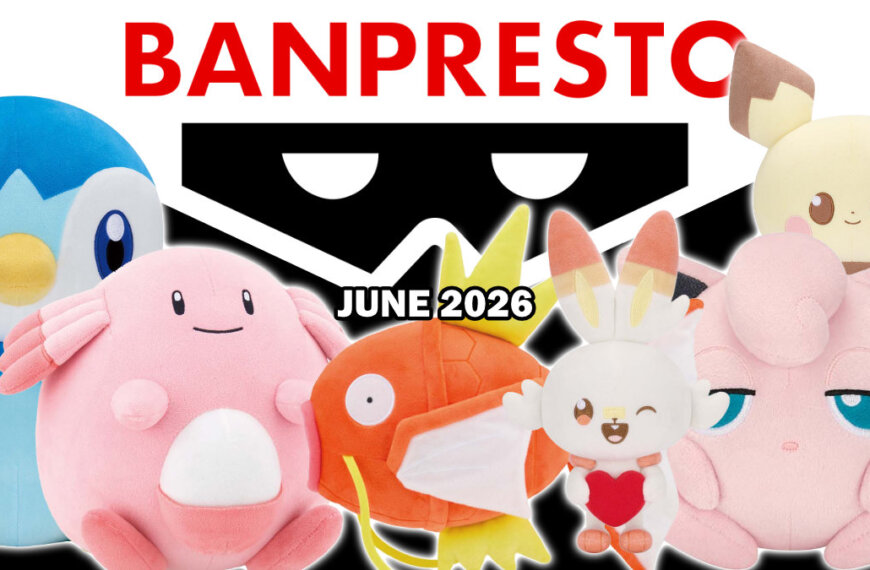 Banpresto Pokémon releases for June 2026