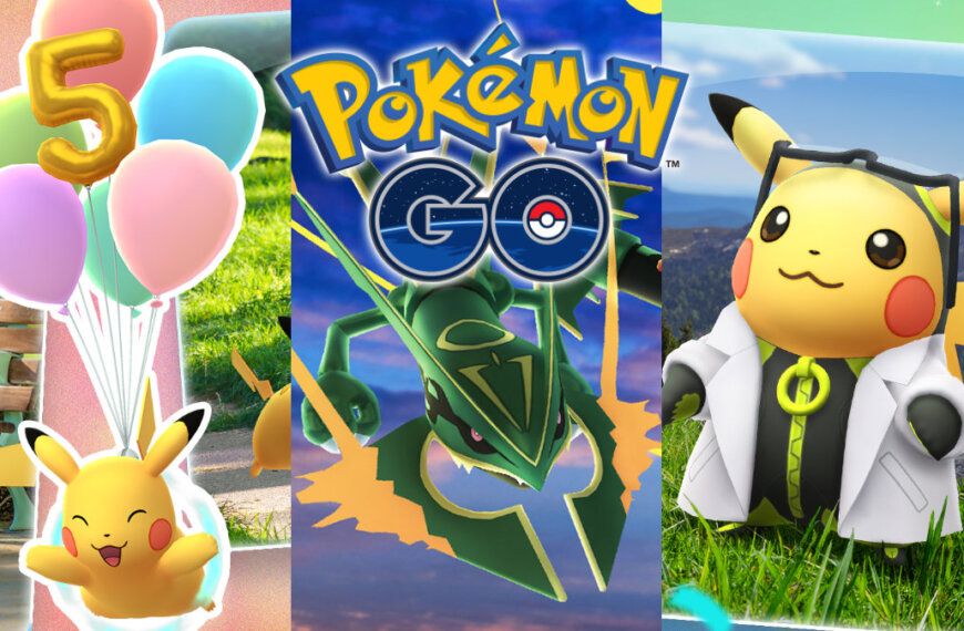 Pokémon GO announces new celebrations, free Mega Rayquaza research