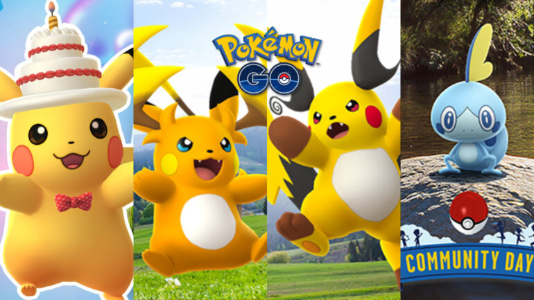 Pokémon GO announces Sobble Community Day, Raichu Super Mega Raid Day & more