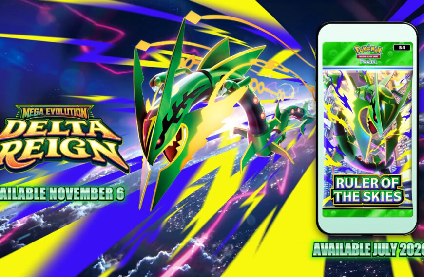 Mega Rayquaza headlines new Pokémon TCG, TCG Pocket sets