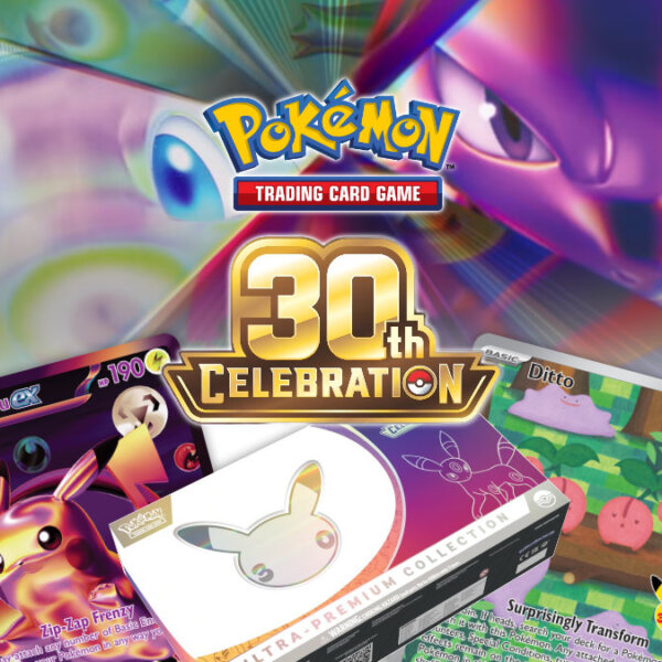 Products revealed for the Pokémon TCG 30th Celebration expansion