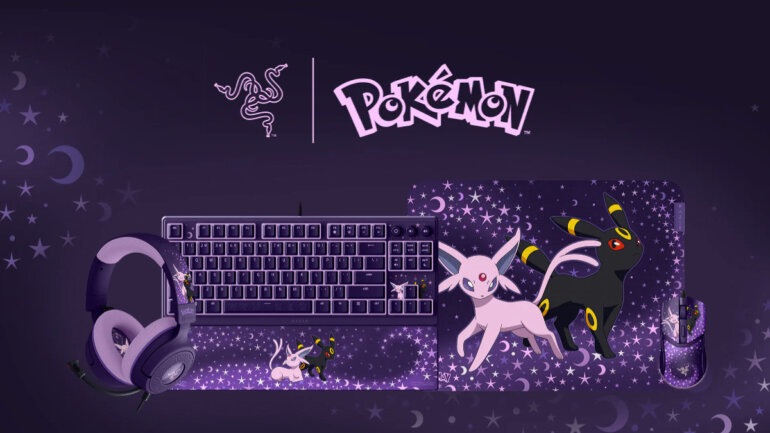 Razer reveals new Espeon and Umbreon Pokémon peripherals