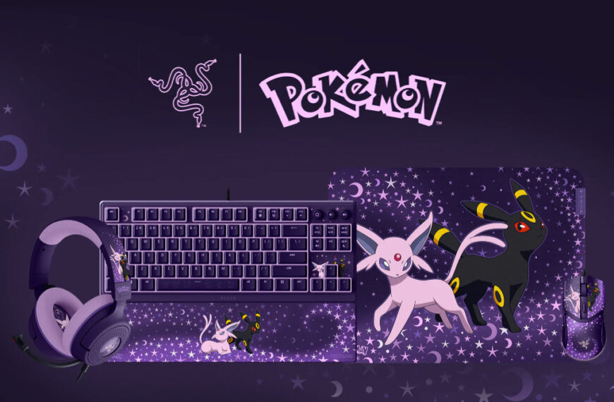 Razer reveals new Espeon and Umbreon Pokémon peripherals