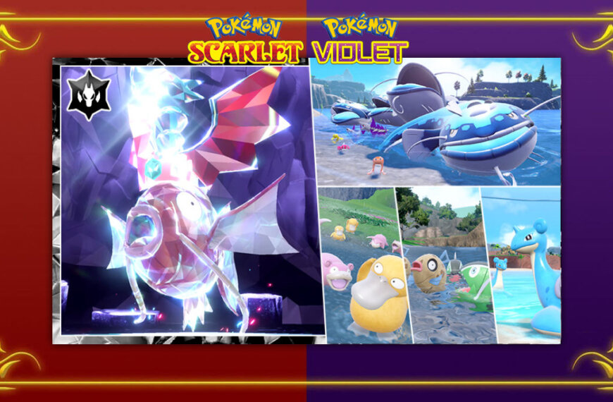 Cool down with a water-type Pokémon event in Scarlet & Violet!