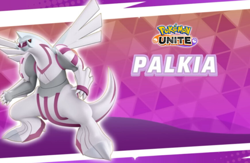Palkia added to Pokémon UNITE