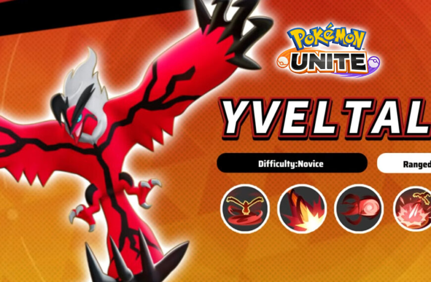 Yveltal makes its debut in Pokémon UNITE