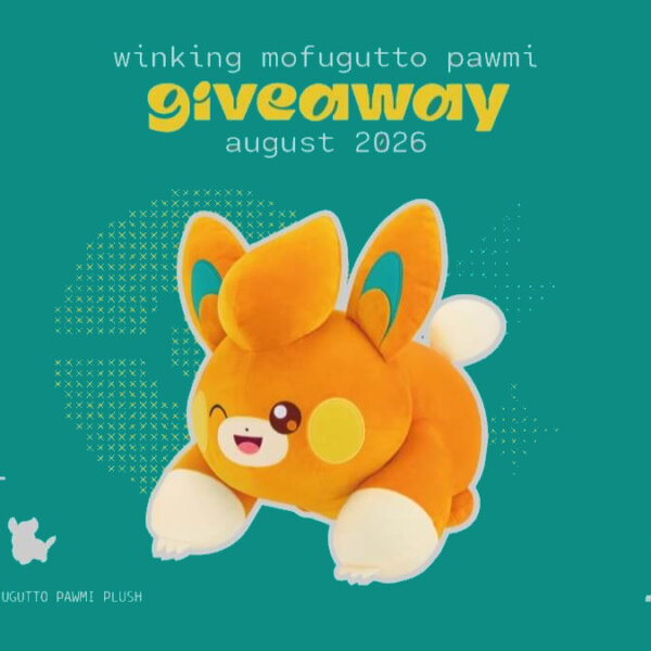 August Giveaway: Win a Pawmi plushie from Japan!