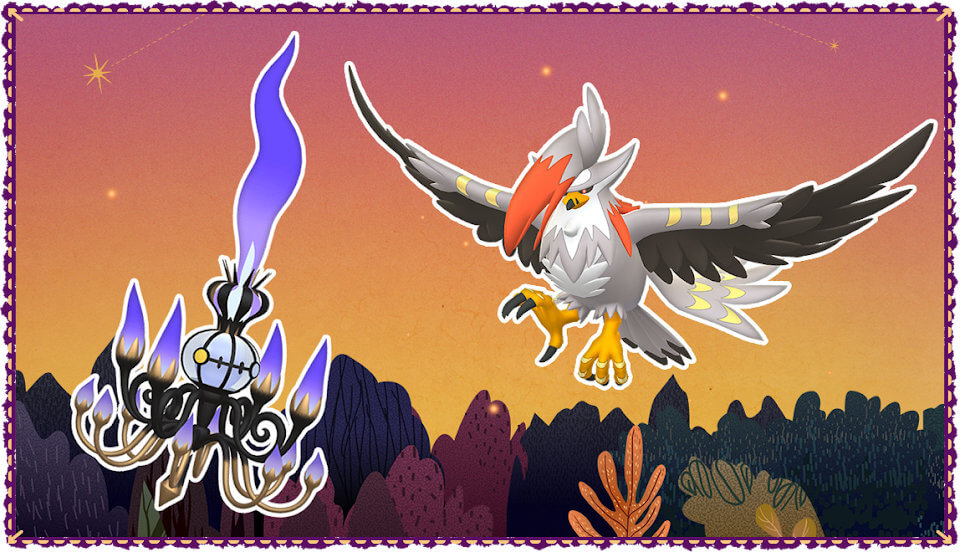 New Mega evolutions such as Mega Chandelure and Mega Staraptor arrive during the Twilight Trails season in Pokémon GO