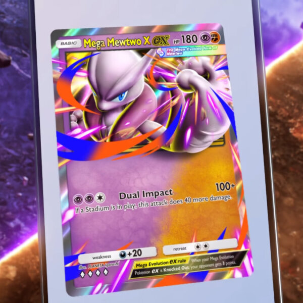 Still from the ' Dual-Type Cards Are Coming!' trailer for Pokémon TCG Pocket